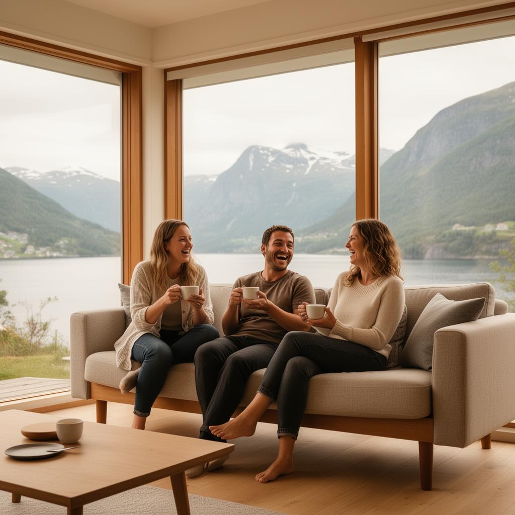Friends enjoying a relaxed conversation — the ORYGN lifestyle